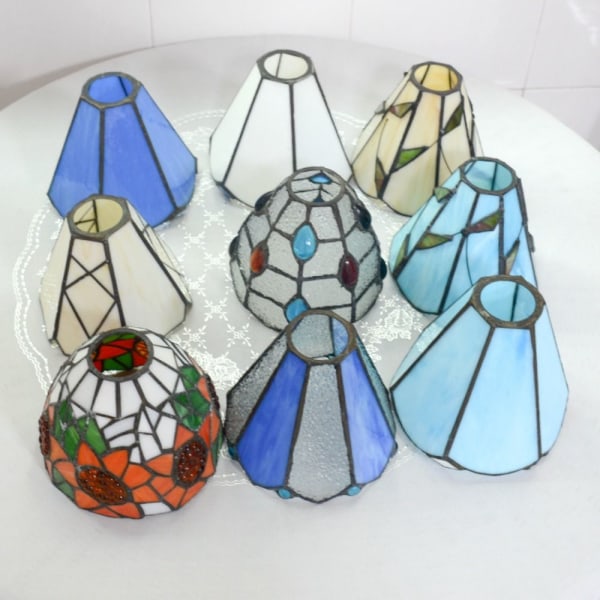 Lampeskærm af glas 3 3 3