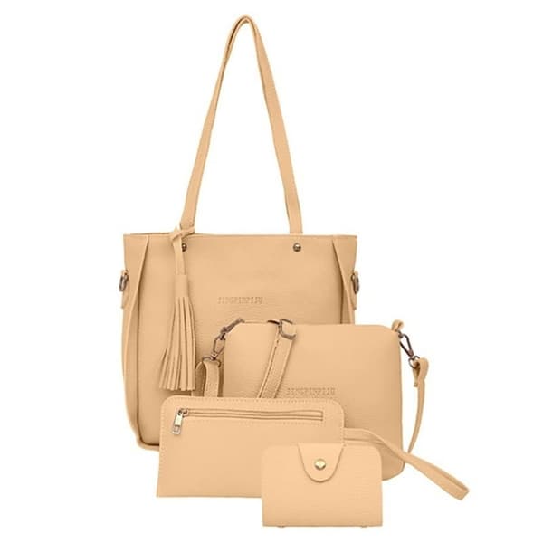 4st/ set Crossbody-väskor Damväska Set KHAKI khaki