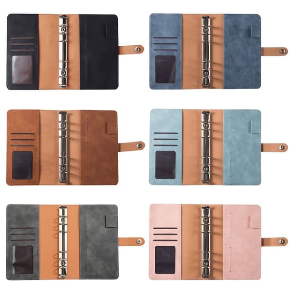Budget Binder Notebook Bill Organizer BLÅ blue