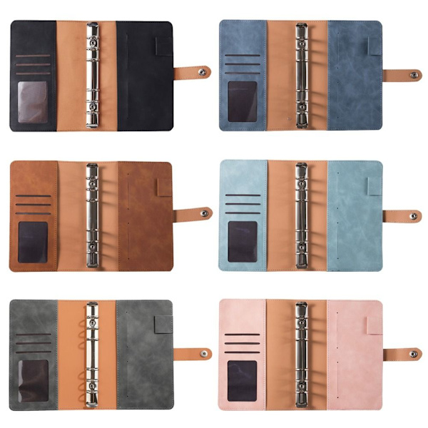 Budgetpärm Notebook Bill Organizer MÖRKGRÅ dark gray