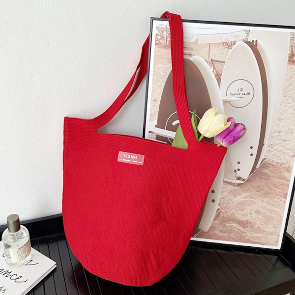 Knit käsilaukku Knot rannelaukku PUNAINEN red