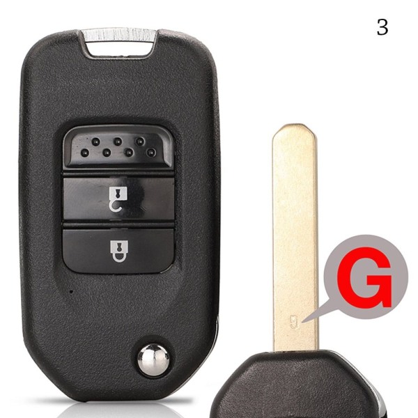 Kauko-avaimen taitettava case 2BUTTON-A BLADE 2BUTTON-A BLADE 2Button-A Blade