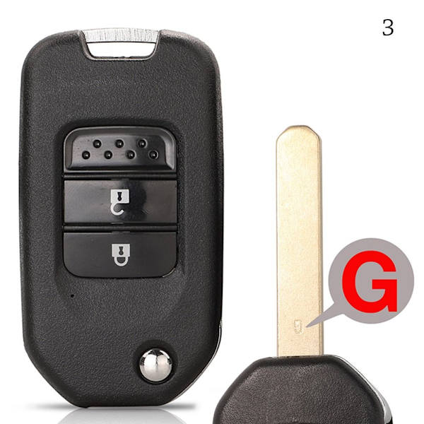 Kaukosäätimen avaimen taitettava case 3BUTTON-A BLADE 3BUTTON-A BLADE 3Button-A Blade