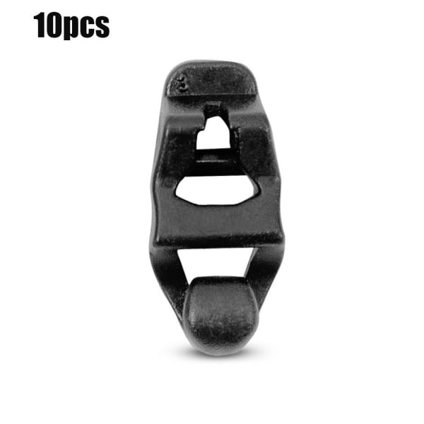 10st Outdoor Mountain Spännen Camping Tält Spännen SVART Black