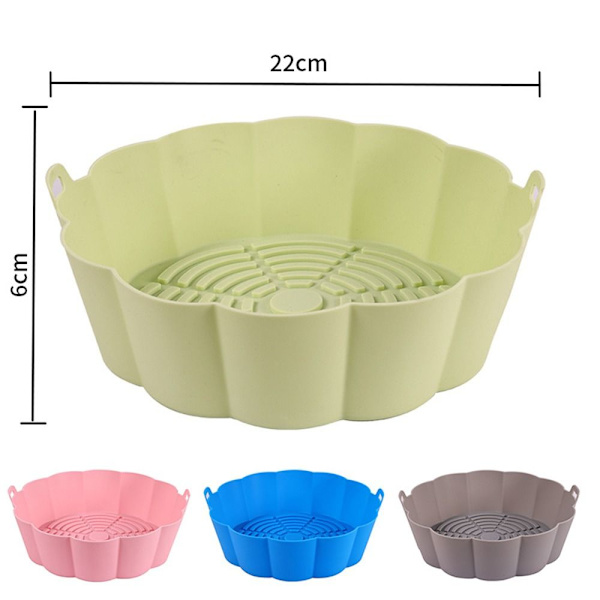 Air Fryer Silikonpute For Air Fryer 19CMPINK ROSA 19cm