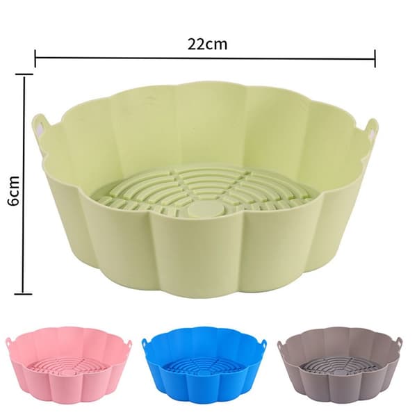 Airfryer Silikone Pad Til Airfryer 22CM GRÅ