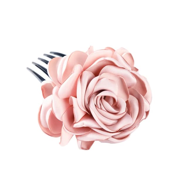Blomsterhårkammer Dame Barrette BLÅ blue