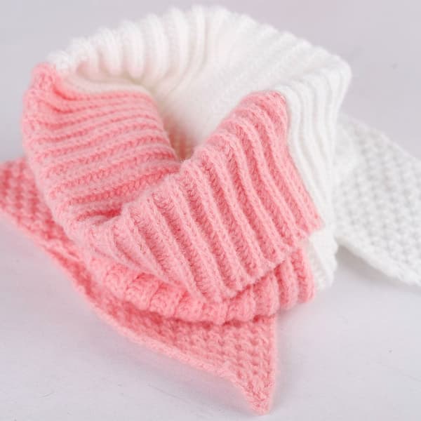 Stickad ullmössa Warm Tide Hat VIT OCH BLÅ VIT OCH BLÅ White and Blue