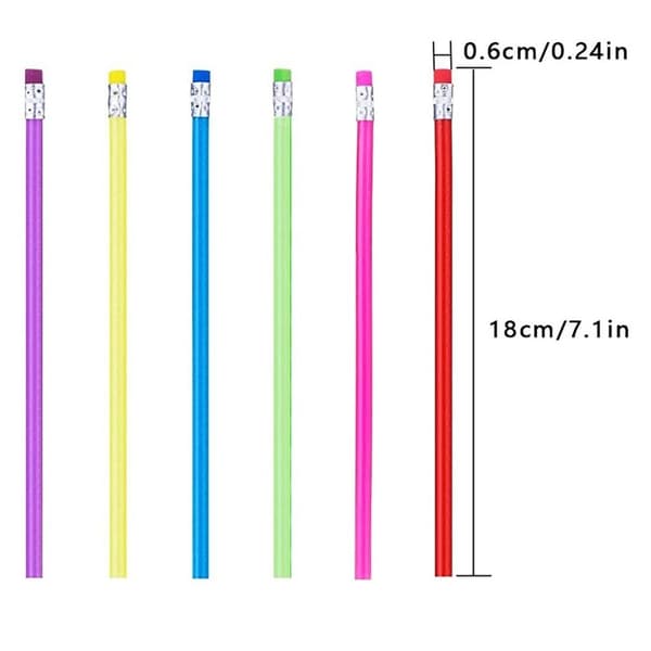 Flexibla pennor Soft Bendy Pennor 1 1 1