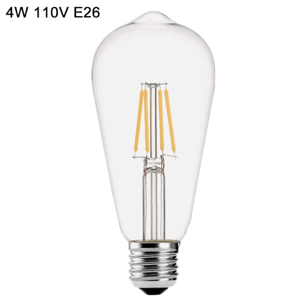 LED pære Vintage pære 4W 4W 110V E26