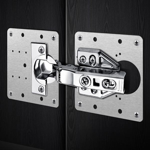 Saranoiden Korjauslevy Kaappiovien Saranat Asennus 4KPL 4PCS