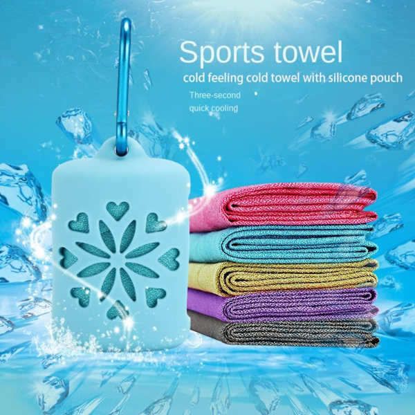 Kall sporthandduk Cover Handduk LILA purple