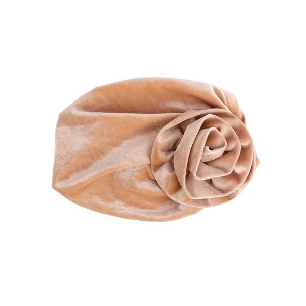 Flower Pannebånd Hat Hode Wrap KHAKI khaki