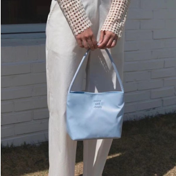 Skuldertaske Bucket Bag LYS GUL light yellow