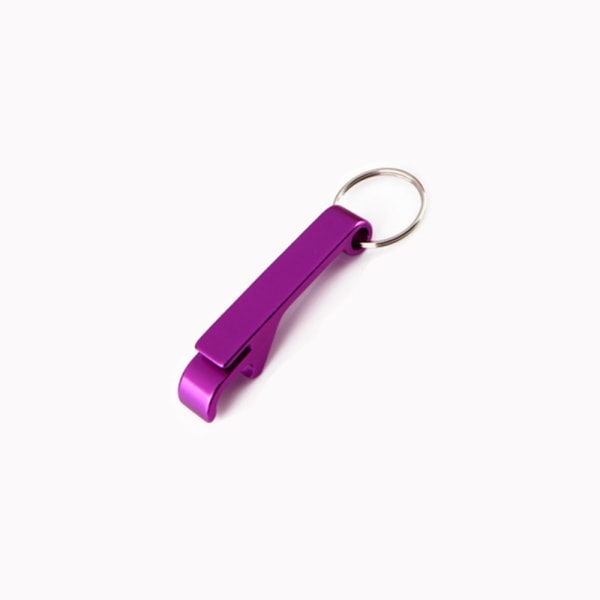 10 st Ölflasköppnare nyckelring LILA purple
