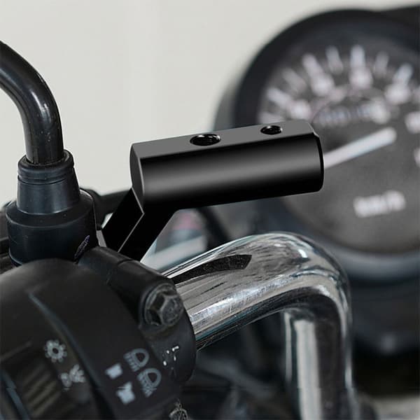 Rearview Mirror Expander Bracket Extend Adapter SVART black
