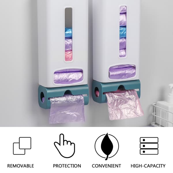 Hållare för plastpåsar, dispenser för soppåsar