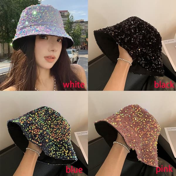 Bucket Hat Dam Hat BLÅ blue