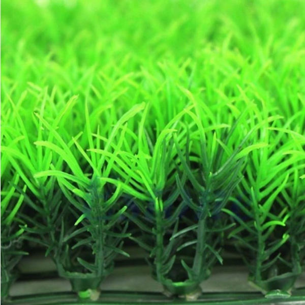 Akvarium fisketank tilbehør Dekor grønt gress 02 02 02