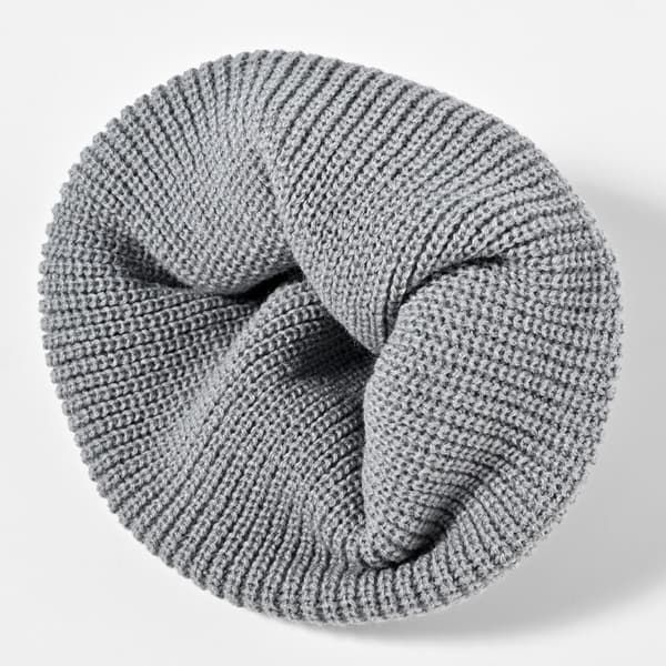 Manchetstrik Beanie strikkehue Hat BLÅ blue