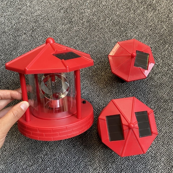 Pyörivä majakkalamppu RED M Red M