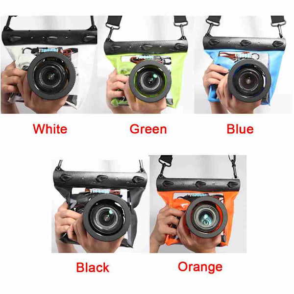 Kamera Vanntett Veske Kameraveske ORANGE orange