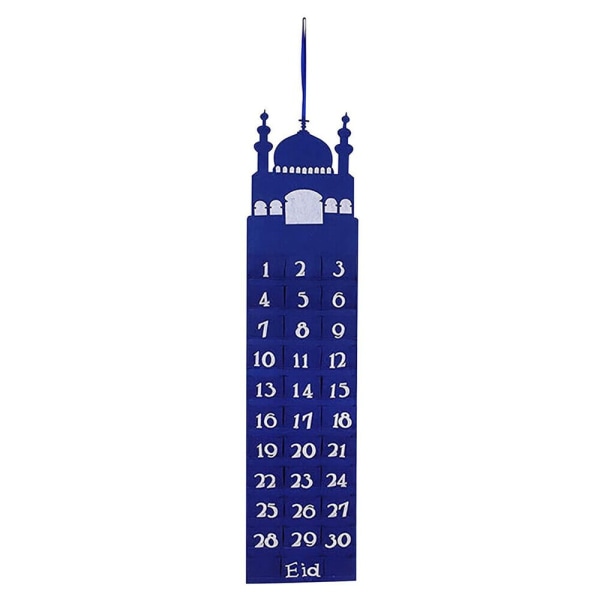 Eid Mubarak Kalender Ramadan Vegghengende Nedtellingskalender 5 5