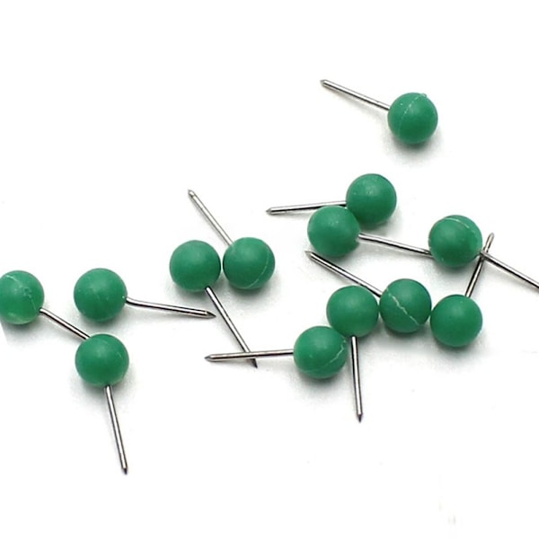 100 STK/kassefiskeri Thumbtacks Plasthoved med stålspids