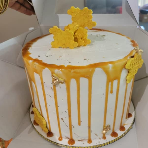 2 st Honungsbi Bi Formar Silikonformar Tårtfondantformar