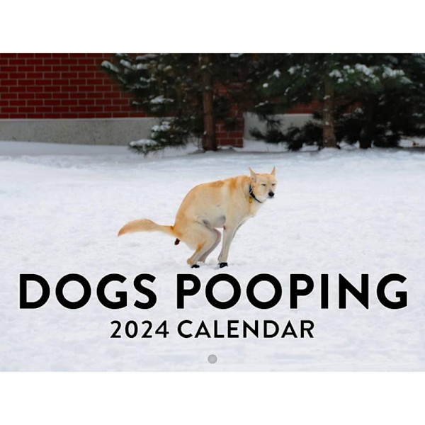 Morsom kalendergave 2025 Kalender Hund Bæsj Kalender