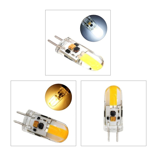 GY6.35 LED-valokristallilamppu LÄMMIÄ VALKOINEN-2W LÄmmin VALKOINEN-2W Warm White-2W