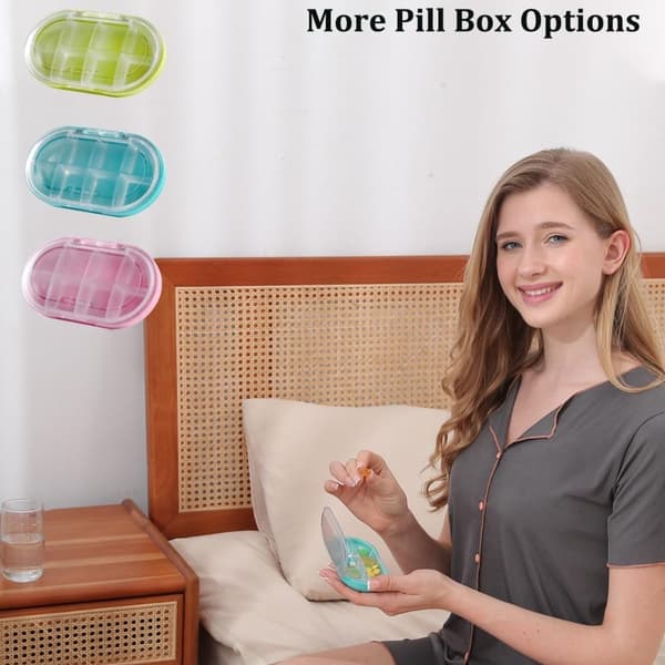 7Days Pill Box Pill Förvaringsbox BEIGE beige