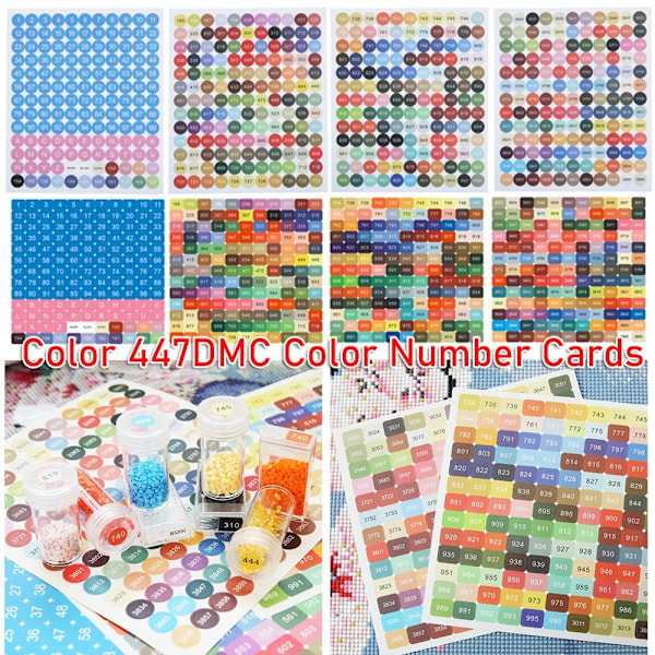 Diamond Painting Stickers Diamond Color Sticker CC C