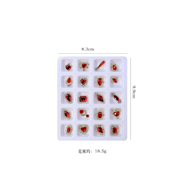 Kynsien strassit 3D Shining E E E