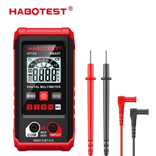 Digitalt multimeter spenningsdetektor elektronisk tester