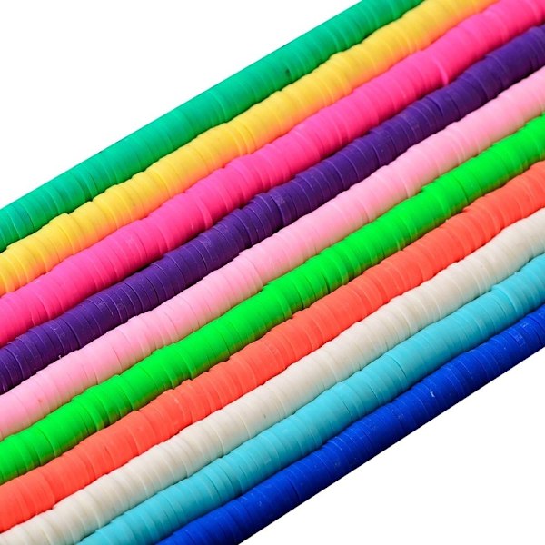 Vinyl Clay Heishi Perler Polymer Clay Perler Spacer Perler