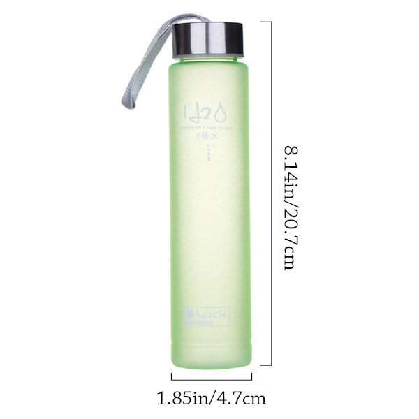 280ML Vattenkopp Dricksflaska GUL yellow