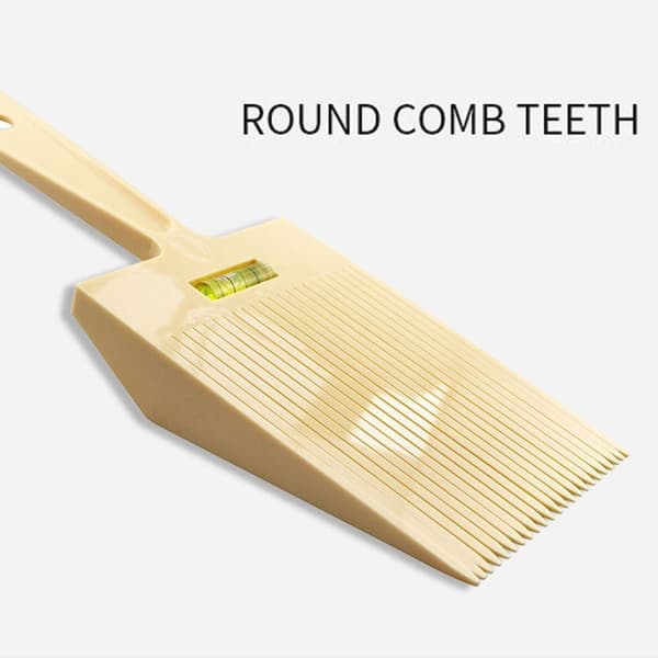 Flat Top Guide Comb Hårklipp Clipper Comb SVART black