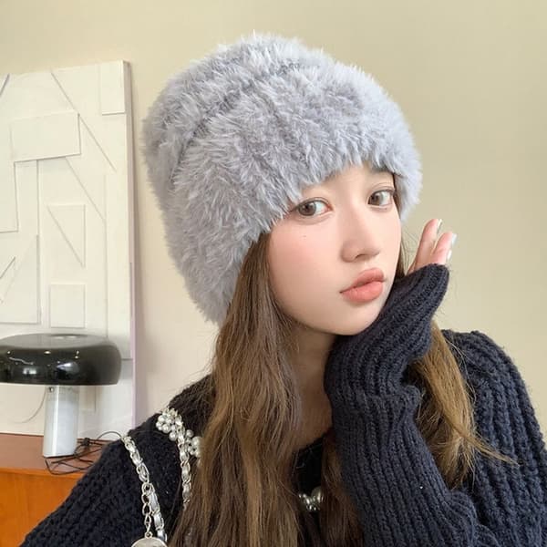 Vinter Varme Hatte Casual Stable Hatte HVID White