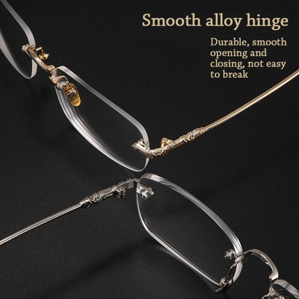 Anti-Blue Light Glasses Overdimensjonerte briller GULL gold