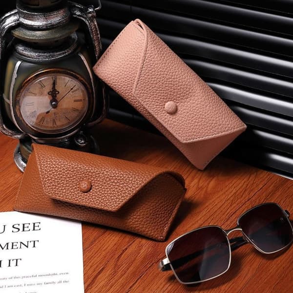 Brilleetui Solbrille Opbevaringspose GRÅ grey