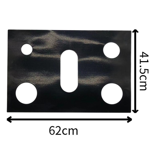 Komfur Top Covers Gas Komfur Beskytter Måtte SORT 0,2MM black 0.2mm 5fe6 |  black | 0.2mm | Fyndiq