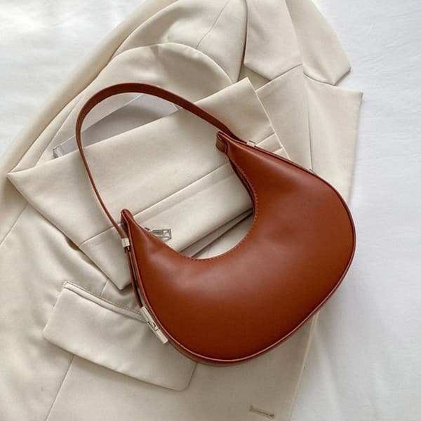 Hobos Tasker Underarm Taske BRUN brown