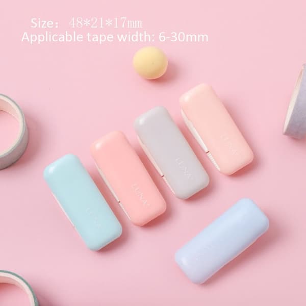 Papir Tape Klips Tape Cutter GRÅ Grey
