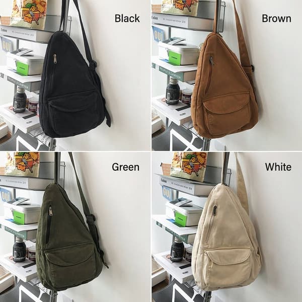 Chest Packs Skuldertaske SORT black