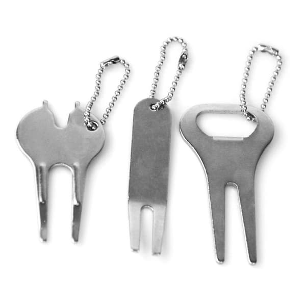 3 kpl / set Golf Divot Pitch Repairer Tool Golf Fork Prongs