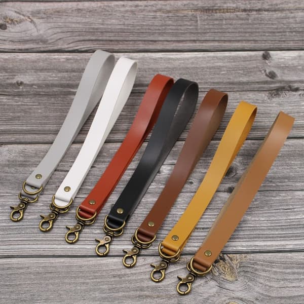 Gardinhållare Rep Läder Tiebacks MÖRKBRUN dark brown