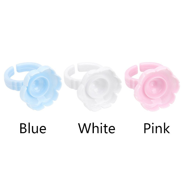 100 st Limringar Ympdräkter VIT white