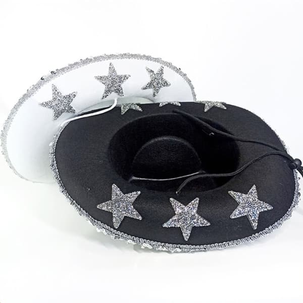 Cowboyhatt Festhatter HVIT White