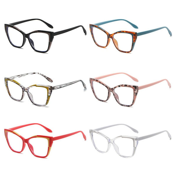 Anti-Blue Light Glasses Square Glasögon BLÅ Blue